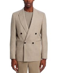 FRAME - Double Breasted Blazer - Lyst