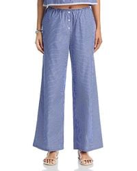 Aqua - Bijou Ankle Pants - Lyst