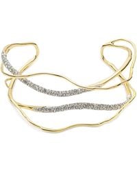 Alexis - Solanales Crystal Cuff Bracelet - Lyst