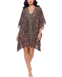 Miraclesuit - Topkapi Printed Lace Up Caftan - Lyst