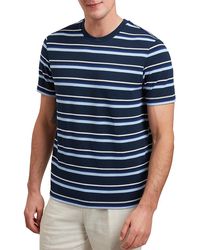 Ted Baker - Gorano Textured Striped Tee - Lyst