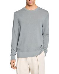 Sandro - Textured Crewneck Sweater - Lyst