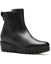 La Canadienne - Teagan City Dry Leather Ankle Boots - Lyst