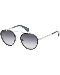 Rag & Bone - Round Sunglasses, 51Mm - Lyst