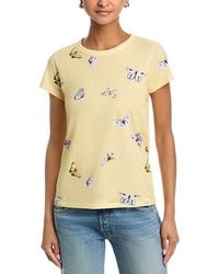 Rag & Bone - All Over Tammy Butterfly Tee - Lyst