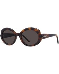 Loewe - Slim Geometric Sunglasses, 54Mm - Lyst