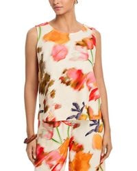 SINGLE THREAD - Printed Sleeveless Top - Lyst