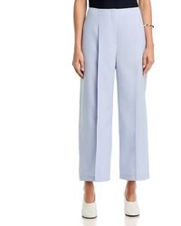 Theory - Deep Pleated Pants - Lyst