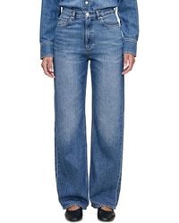 DL1961 - Karmine Aura Refined Wide Leg Sculptsystem High Rise Jeans - Lyst