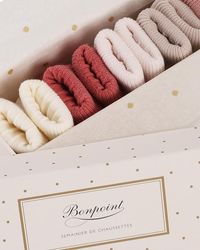 Bonpoint - 7-Piece Cuffed Sock Set - Lyst