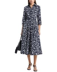 sachin and babi light blue dress MICHAEL Michael Kors Plus Size Short Sleeve Seersucker Ruffle Wrap Dress