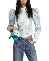 Anna Sui - Morning Glory Brocade Victorian Jacket - Lyst