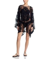 Norma Kamali - Mini Cover Up Caftan - Lyst