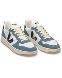 Veja - V-10 Low Top Leather Sneakers - Lyst