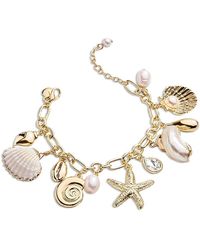 BaubleBar - Linda Shell Bracelet - Lyst