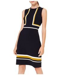 hobbs bridget striped dress