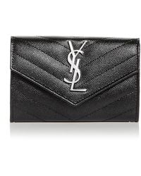 Saint Laurent - Cassandre Matelasse Small Envelope Wallet - Lyst