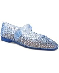 Sam Edelman - Michaela Square Toe Jelly Flats - Lyst