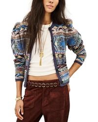 Ba&sh - Maja Wool Blend Cardigan - Lyst