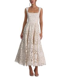 double flare dress Double Ruffle Sleeve Fit and Flare Dress – Dreams Boutique, LLC main image 0