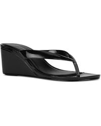 Jeffrey Campbell - Gigabyte Jelly Wedge Thong Sandals - Lyst