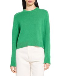 Theory - Cashmere Cropped Sweater - Lyst