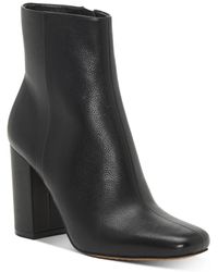 vince camuto square toe booties