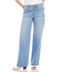 Karen Kane - Lauren Patch Pocket Jeans - Lyst