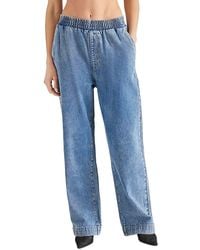 Steve Madden - Gilda Denim Pants - Lyst