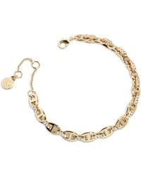 BaubleBar - Pave Thalia Mariner Link Bracelet - Lyst