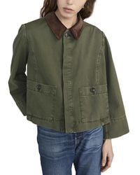 FRAME - The Mini Swing Jacket - Lyst