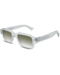 Bottega Veneta - Rectangular Sunglasses, 51Mm - Lyst