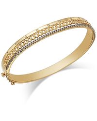 Bloomingdale's Fine Collection - Chocolate Diamond Three Row Bangle Bracelet - Lyst