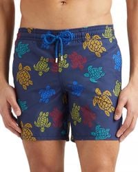 Vilebrequin - Moorea Printed 5.5 Swim Shorts - Lyst