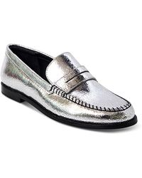 Free People - Blanket Stitch Loafers - Lyst