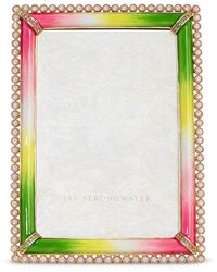 Jay Strongwater - Lorraine Stone Edge 4 X 6 Frame - Lyst
