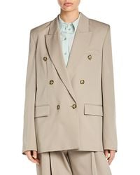 Stella McCartney - Double Breasted Boyfriend Jacket - Lyst
