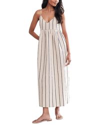Jenni Kayne - Cove Striped Maxi Dress - Lyst