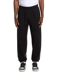 Versace Jeans Couture - Mixed Media Joggers - Lyst