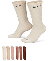 Nike - Everyday Plus Cushioned Training Crew Socks, Pack Of 6 - Lyst