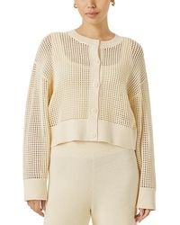 Splendid - Spl X Cj Open Stitch Cardigan Sweater - Lyst