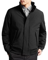 claude wadded bomber jacket