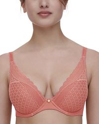 Chantelle - Norah Plunge Underwire T-Shirt Bra - Lyst