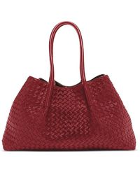 Bottega Veneta - Pinacoteca Reversible Intrecciato Leather Tote - Lyst