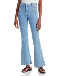 10 Crosby Derek Lam - Robertson High Rise Flare Jeans - Lyst