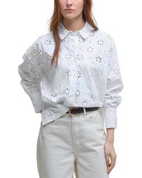 Barbour - Melissa Eyelet Shirt - Lyst