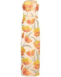 MILLY - Orion Tulip Jacquard Dress - Lyst