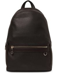 Reiss - Drew Leather Backpack - Lyst