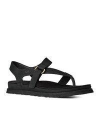UGG - Goldengaze Toe Post Leather Sandals - Lyst