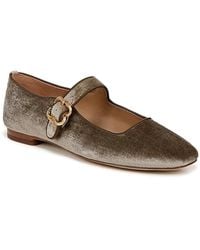 Sam Edelman - Michaela Square Toe Buckled Mary Jane Flats - Lyst